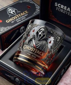 Ghostface 30th Anniversary Collector Whiskey Glass