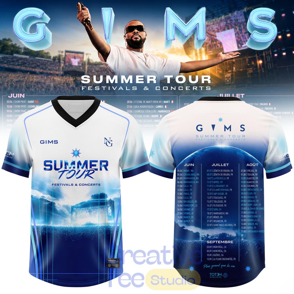 Gims Summer Tour 2026 Tour Football Jersey Gims Summer Tour 2026 Tour Football Jersey