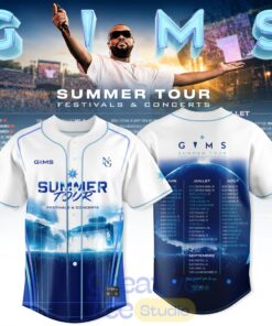 Gims Summer Tour 2026 Tour Baseball Jersey
