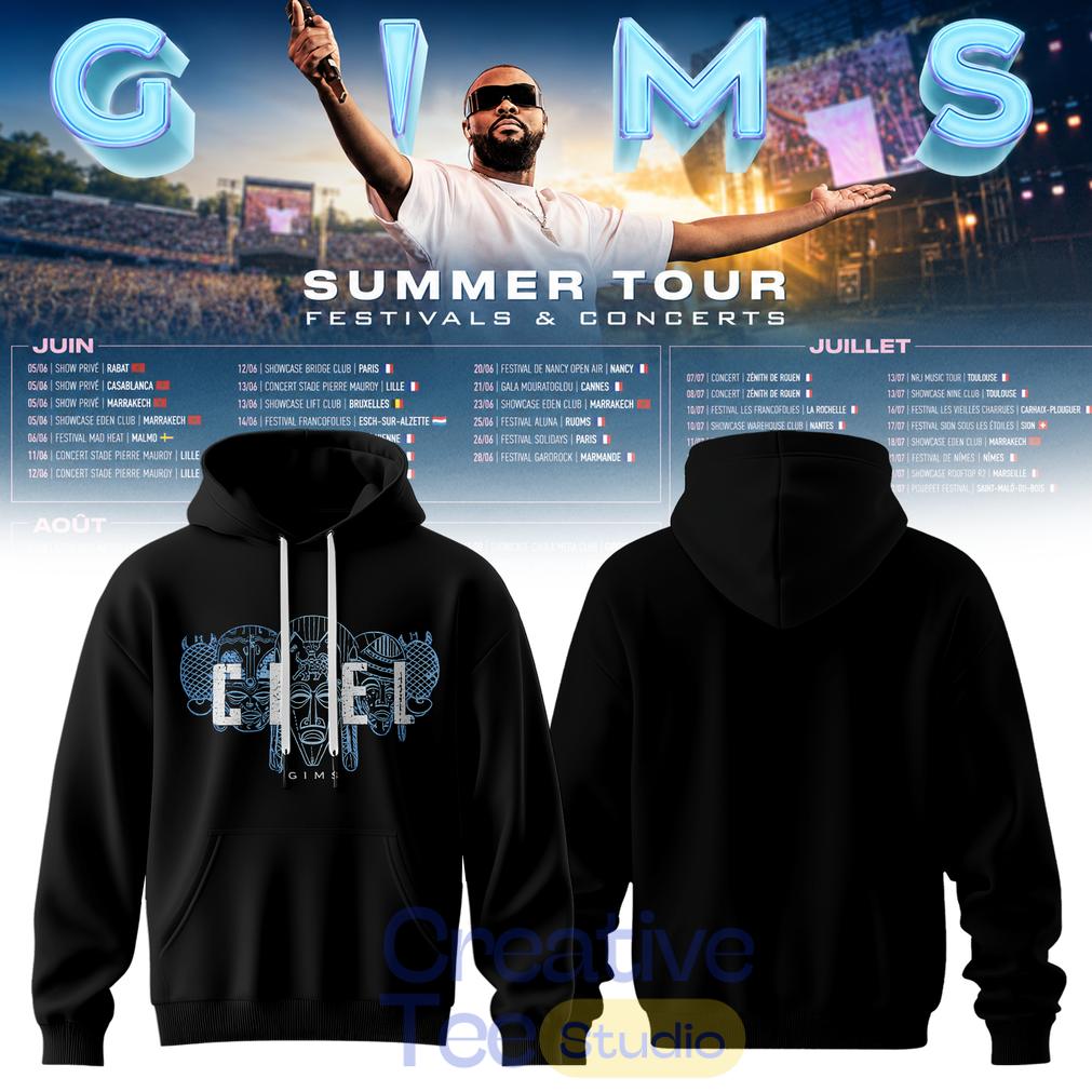 Gims Summer Tour 2026 Tour Limited Edition Tee Hoodie Gims Summer Tour 2026 Tour Limited Edition Tee Hoodie