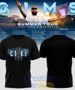 Gims Summer Tour 2026 Tour Limited Edition Tee Hoodie