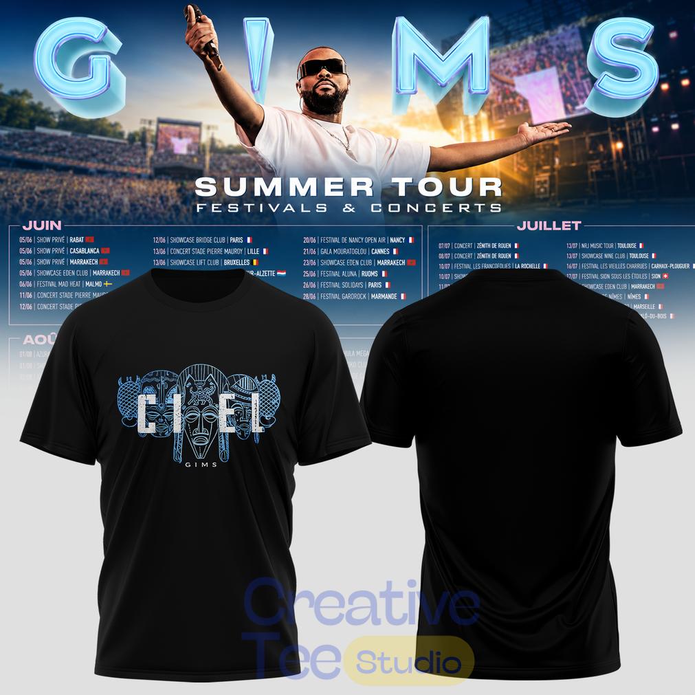Gims Summer Tour 2026 Tour Limited Edition Tee Hoodie Gims Summer Tour 2026 Tour Limited Edition Tee Hoodie