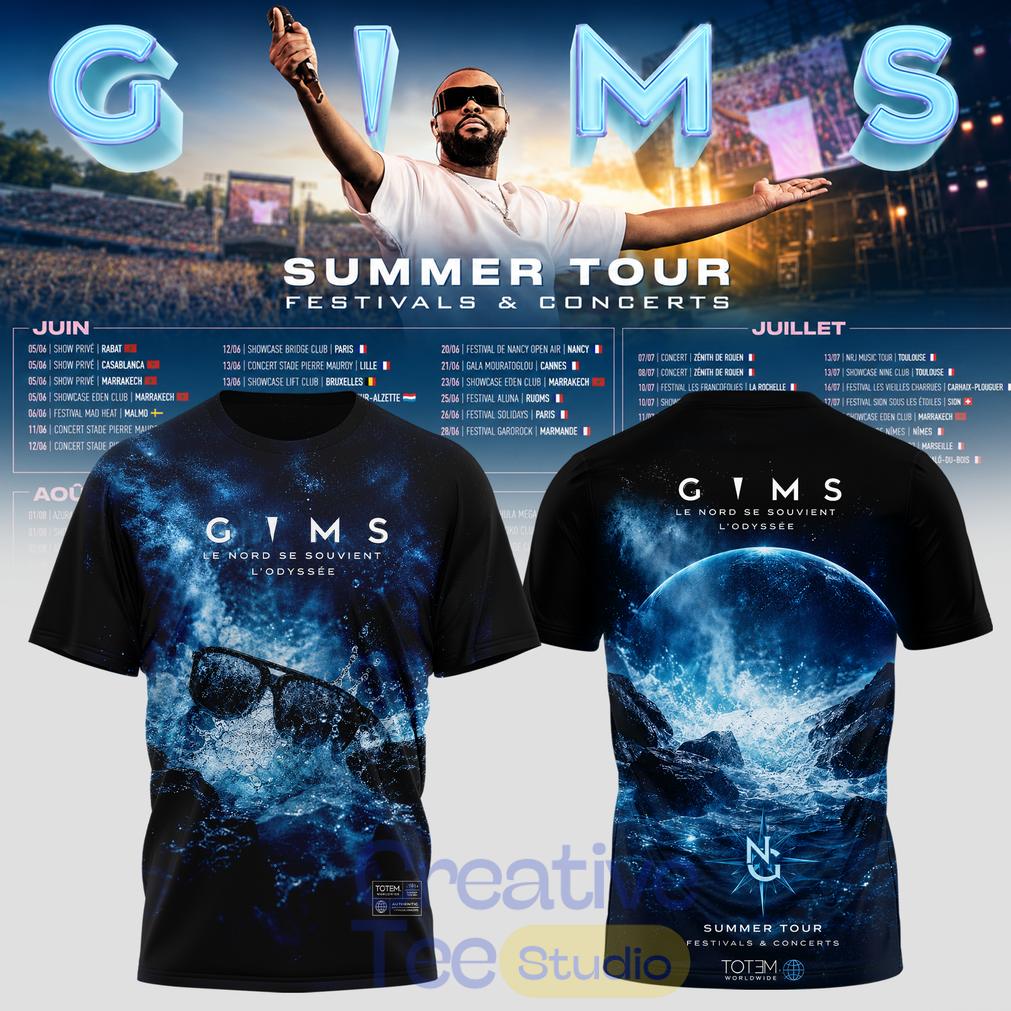 Gims Summer Tour 2026 Tour Limited Edition Tee Hoodie Gims Summer Tour 2026 Tour Limited Edition Tee Hoodie