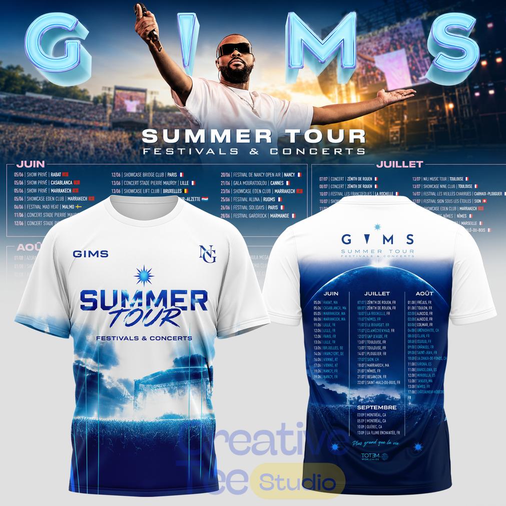 Gims Summer Tour 2026 Tour Limited Edition Tee Hoodie Gims Summer Tour 2026 Tour Limited Edition Tee Hoodie