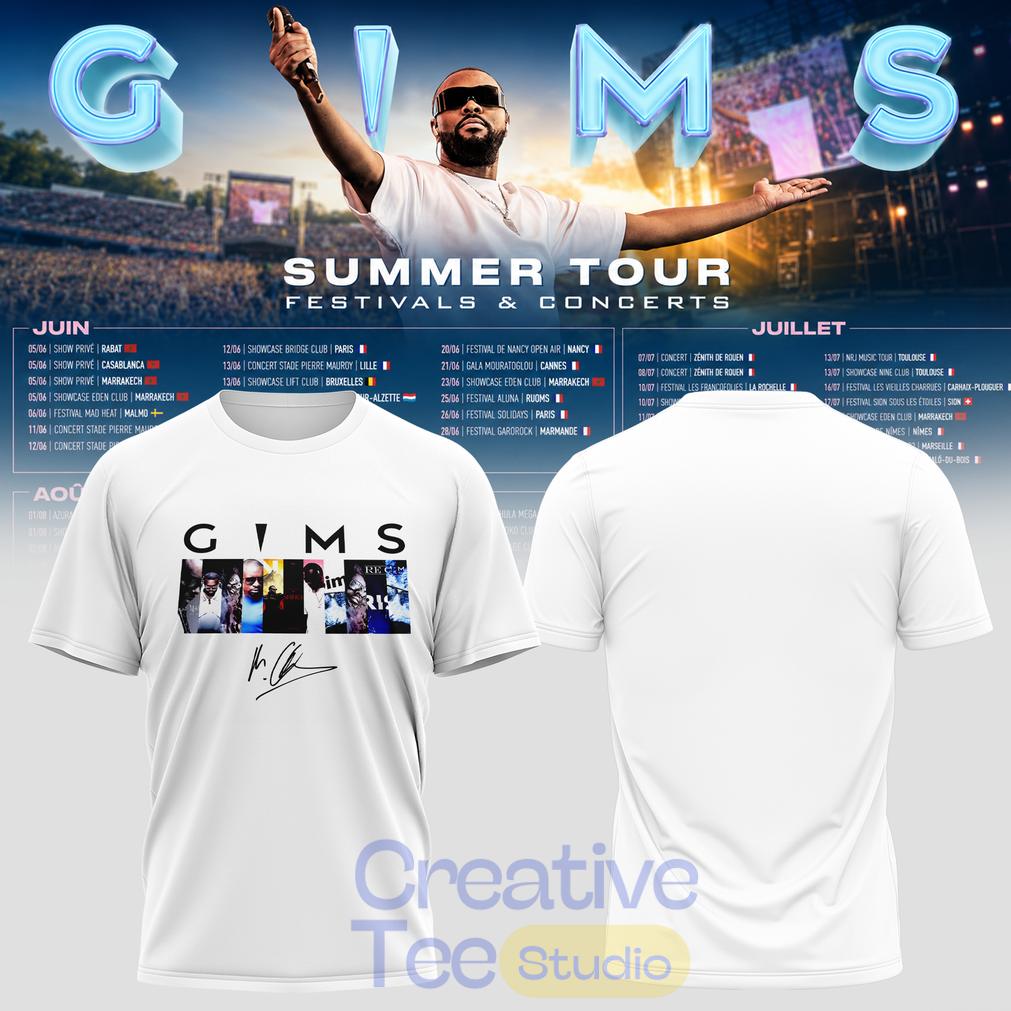 Gims Summer Tour 2026 Tour Limited Edition Tee Hoodie Gims Summer Tour 2026 Tour Limited Edition Tee Hoodie