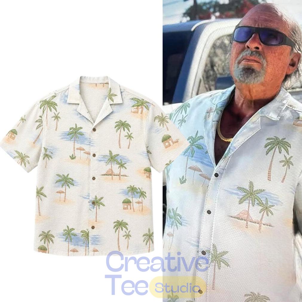 Grand Theft Auto VI GTA 6 Brian Heder Tropical Palm Tree Hawaiian Shirt Grand Theft Auto VI GTA 6 Brian Heder Tropical Palm Tree Hawaiian Shirt