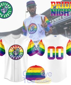 Hartford Yard Goats Pride Night Baseball Jersey