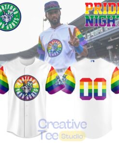 Hartford Yard Goats Pride Night Baseball Jersey