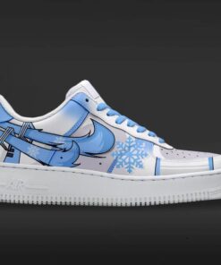 Hatsune Miku Snow Miku Design Special Air Force 1 Shoes