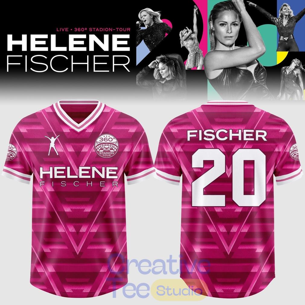 Helene Fischer – 360° Stadion Tour 2026 Football Jersey Helene Fischer – 360° Stadion Tour 2026 Football Jersey
