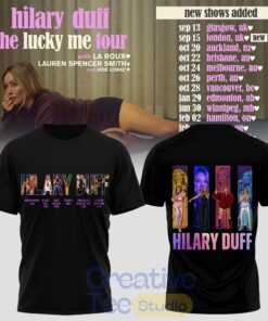 Hilary Duff The Lucky Me Tour White Edition Tee