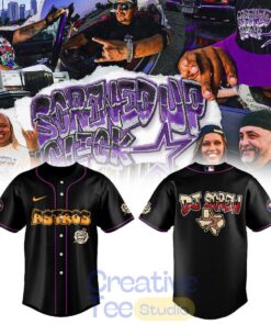 Houston Astros x DJ Screw Collection Black Jersey