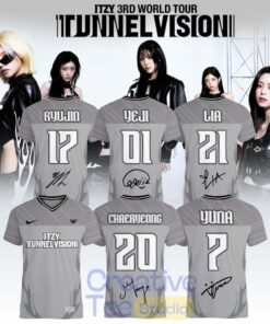 ITZY “Tunnel Vision” World Tour 2026 Signature Football Jersey
