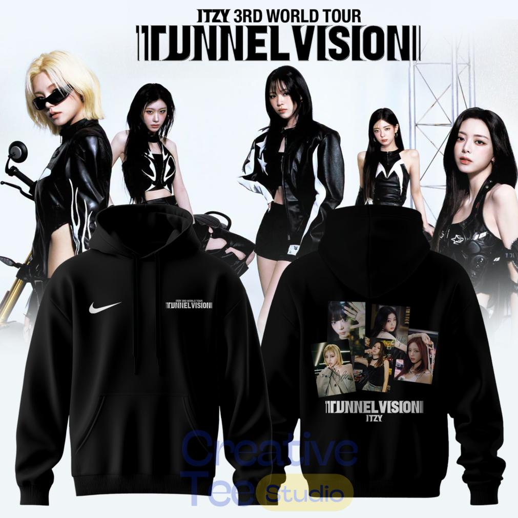 ITZY “Tunnel Vision” World Tour 2026 Signature Hoodie ITZY “Tunnel Vision” World Tour 2026 Signature Hoodie