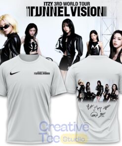 ITZY “Tunnel Vision” World Tour 2026 Signature T- Shirt