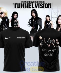 ITZY “Tunnel Vision” World Tour 2026 Signature T- Shirt