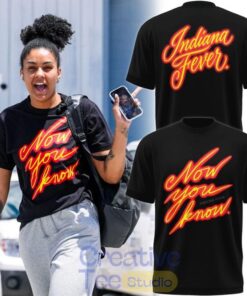 Indiana Fever “Now You Know” T-Shirt Indiana Fever “Now You Know” T-Shirt