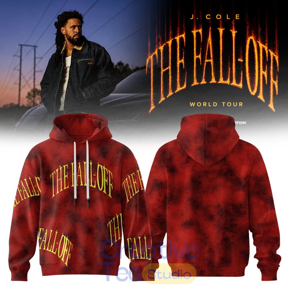 J. Cole The Fall-Off Tour Limited Hoodie J. Cole The Fall-Off Tour Limited Hoodie