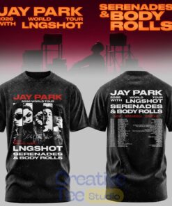 JAY PARK 2026 World Tour x LNGSHOT “Serenades & Body Rolls” Collection T-Shirt JAY PARK 2026 World Tour x LNGSHOT “Serenades & Body Rolls” Collection T-Shirt