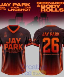 JAY PARK 2026 World Tour x LNGSHOT “Serenades & Body Rolls” Special Edition Football Jersey