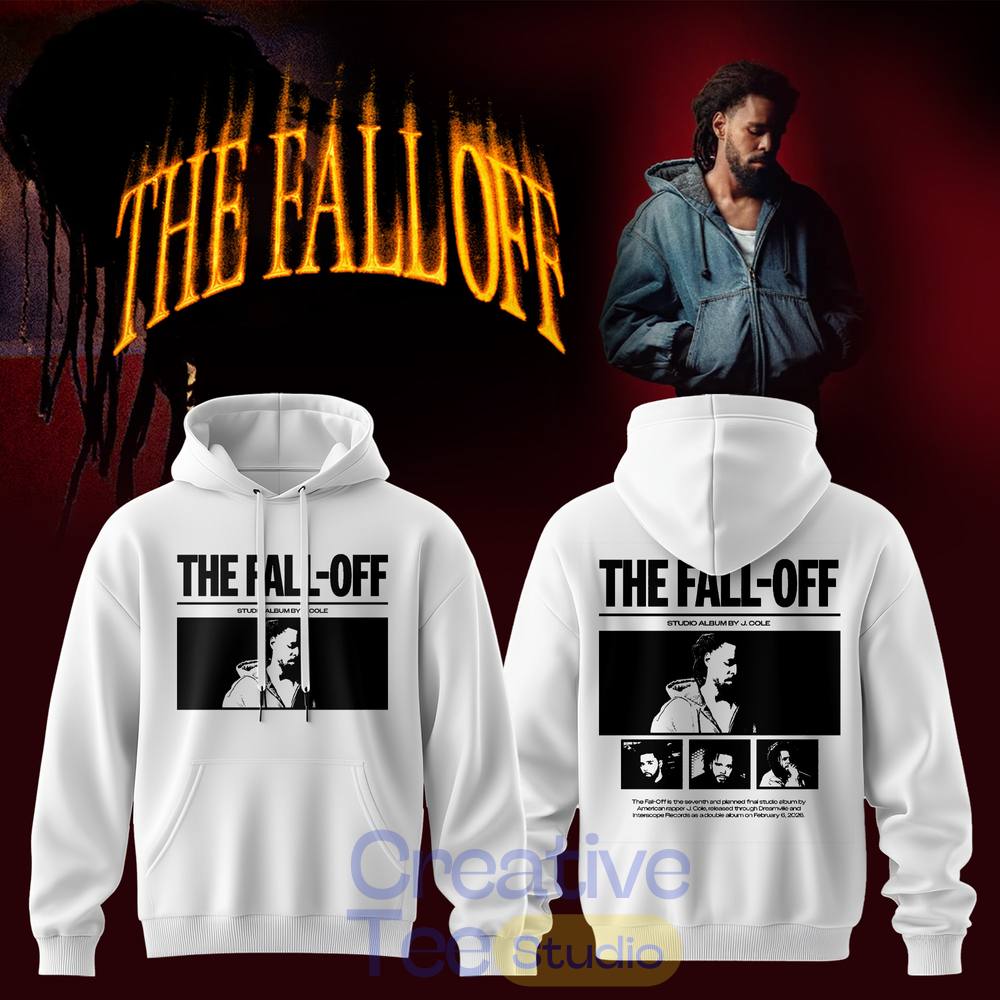J. Cole The Fall-Off Tour Limited Hoodie J. Cole The Fall-Off Tour Limited Hoodie