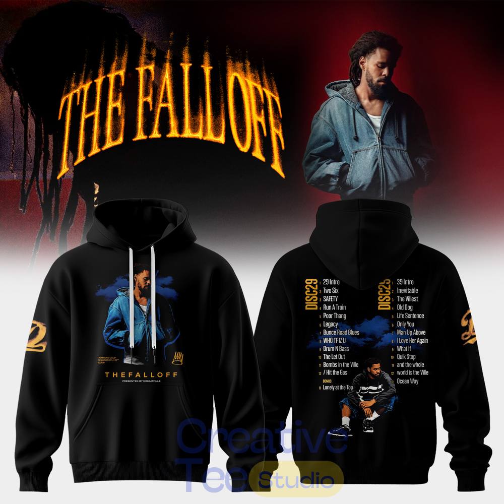 J. Cole The Fall-Off Tour Limited Hoodie J. Cole The Fall-Off Tour Limited Hoodie