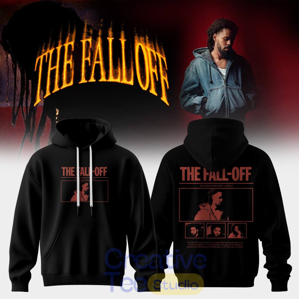 J. Cole The Fall-Off Tour Limited Hoodie J. Cole The Fall-Off Tour Limited Hoodie
