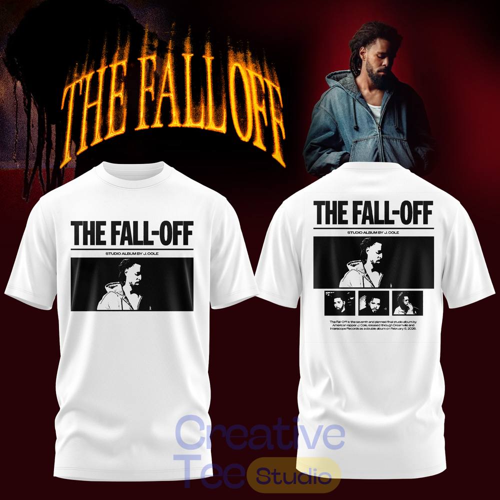 J. Cole – “The Fall Off” New Album 2026 Special Edition T-Shirt J. Cole – “The Fall Off” New Album 2026 Special Edition T-Shirt