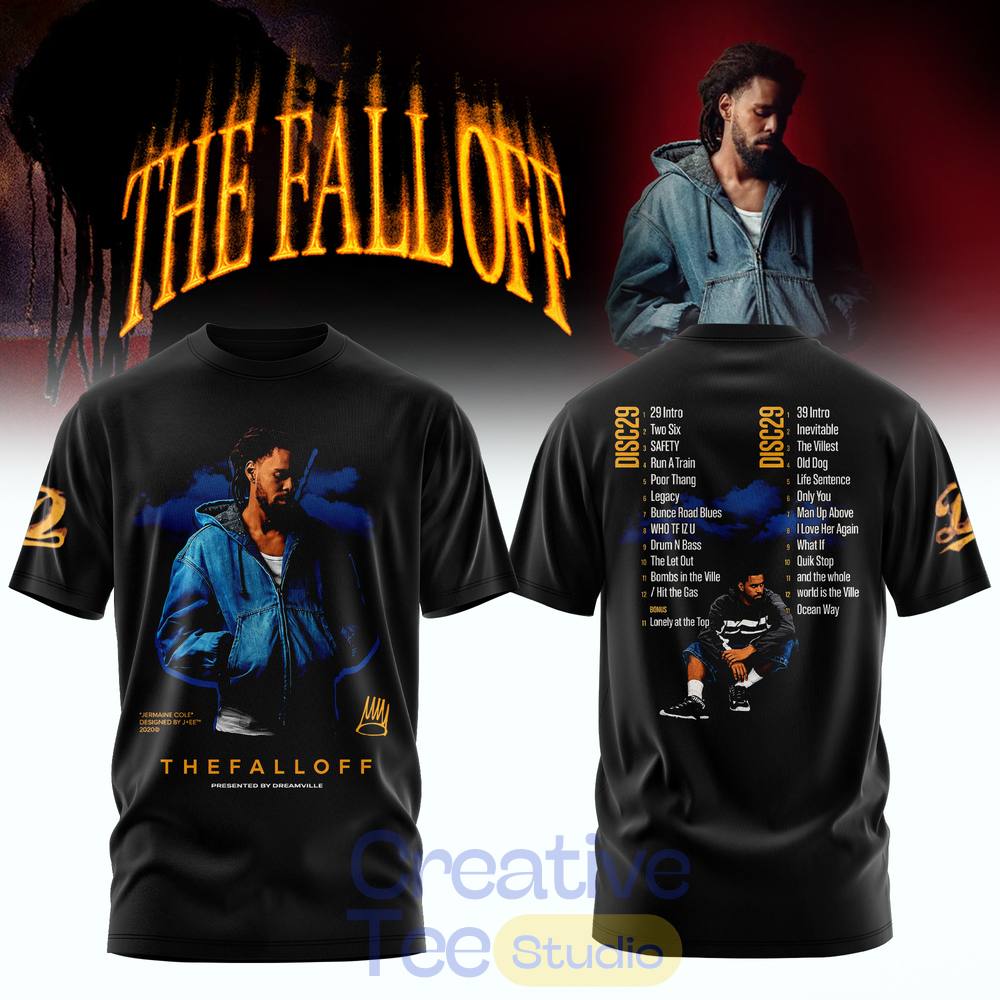 J. Cole – “The Fall Off” New Album 2026 Special Edition T-Shirt J. Cole – “The Fall Off” New Album 2026 Special Edition T-Shirt