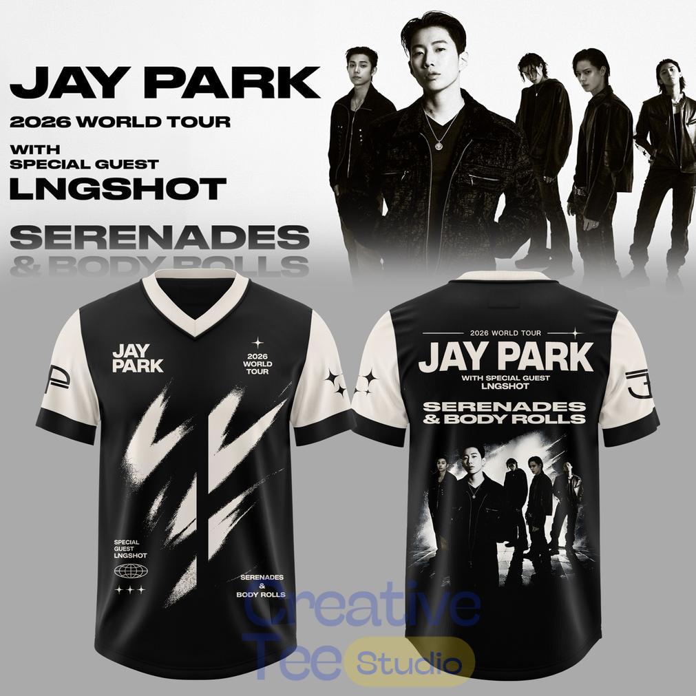Jay Park World Tour 2026 Serenades & Body Rolls Edition Football Jersey Jay Park World Tour 2026 Serenades & Body Rolls Edition Football Jersey