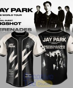 Jay Park World Tour 2026 Serenades & Body Rolls Baseball Jersey