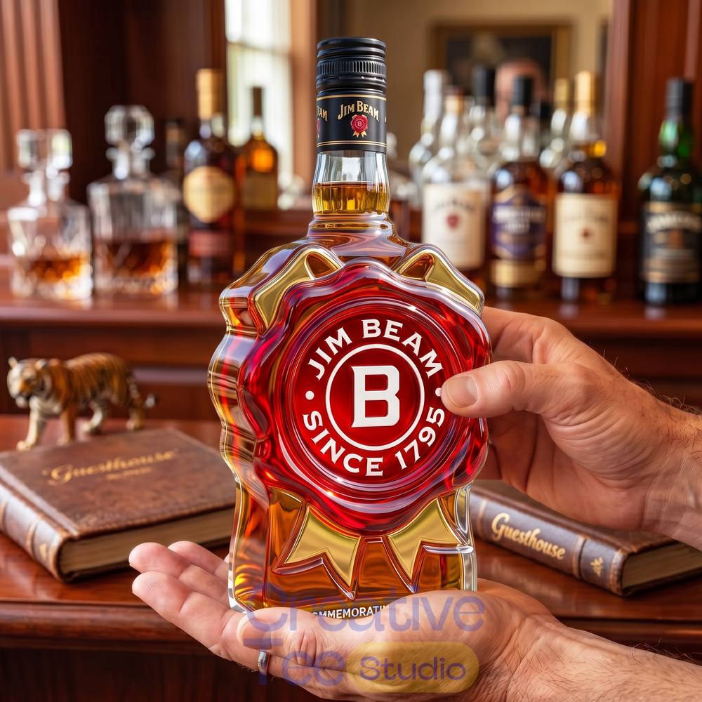 Jim Beam 230th Anniversary Whiskey Bottle Jim Beam 230th Anniversary Whiskey Bottle