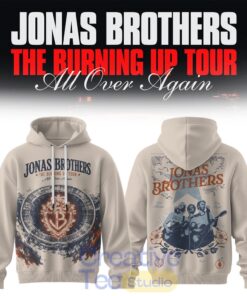 Jonas Brothers The Burning Up Tour 2026 Hoodie