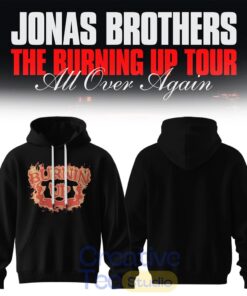 Jonas Brothers The Burning Up Tour 2026 Hoodie