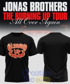 Jonas Brothers The Burning Up Tour 2026 2D Shirt