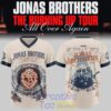 Jonas Brothers The Burning Up Tour All Over Again 2026 Edition Football Jersey
