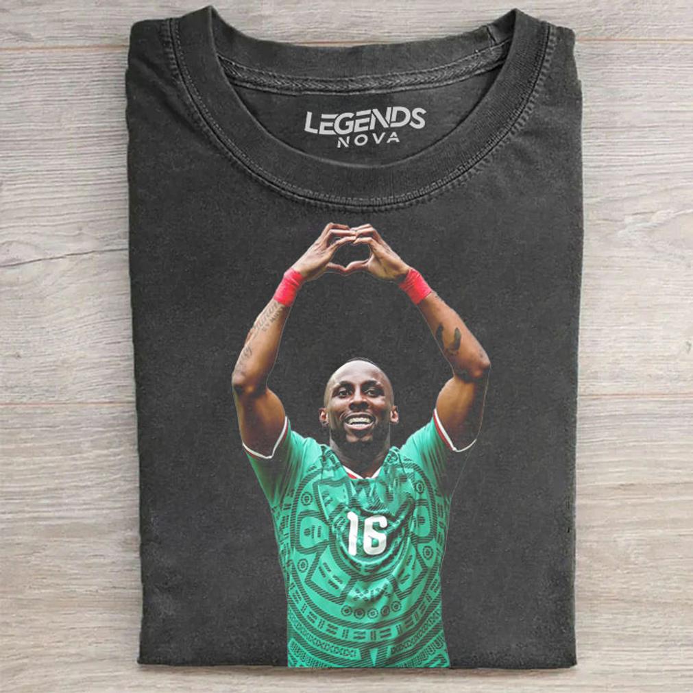 Julián Quiñones 16 Mexico 2026 First Goal Shirt Julián Quiñones 16 Mexico 2026 First Goal Shirt