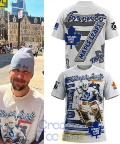 Justin Bieber In SoHo New York City Toronto Maple Leafs T-Shirt