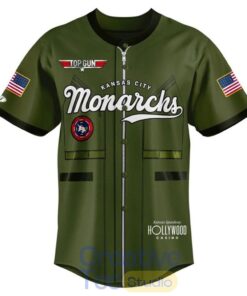 Kansas City Monarchs 2026 Top Gun Custom Baseball Jersey