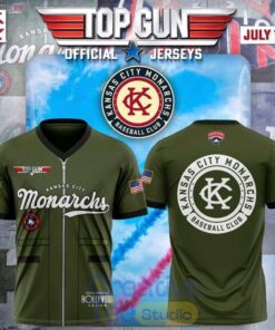 Kansas City Monarchs 2026 Top Gun Special Football Jersey Kansas City Monarchs 2026 Top Gun Special Football Jersey