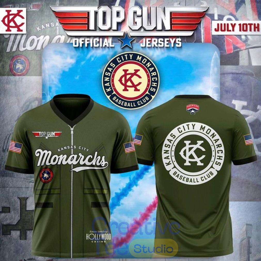 Kansas City Monarchs 2026 Top Gun Special Football Jersey Kansas City Monarchs 2026 Top Gun Special Football Jersey