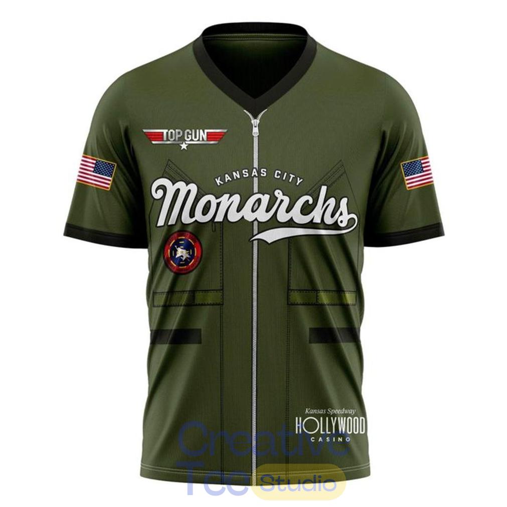 Kansas City Monarchs 2026 Top Gun Special Football Jersey Kansas City Monarchs 2026 Top Gun Special Football Jersey