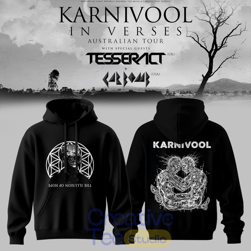 Karnivool – ‘In Verses’ Australian Tour 2026 Limited Hoodie Karnivool – ‘In Verses’ Australian Tour 2026 Limited Hoodie