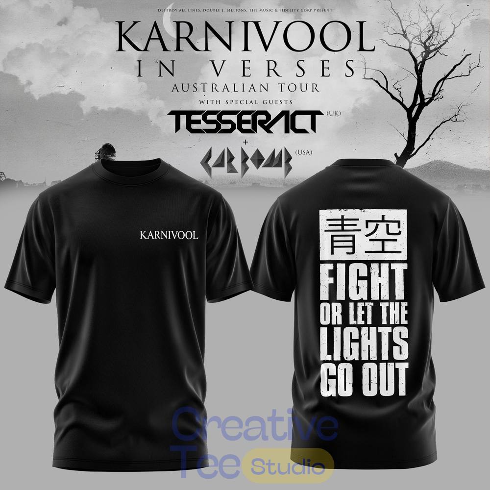 Karnivool – ‘In Verses’ Australian Tour 2026 Limited T-Shirt Karnivool – ‘In Verses’ Australian Tour 2026 Limited T-Shirt