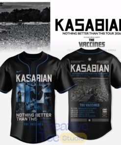 Kasabian – Nothing Better Than This Tour 2026 Baseball Jersey