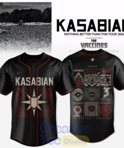 Kasabian – Nothing Better Than This Tour 2026 Baseball Jersey