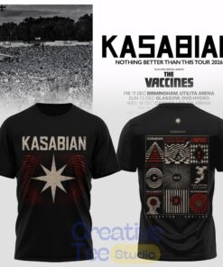 Kasabian – Nothing Better Than This Tour 2026 T-Shirt