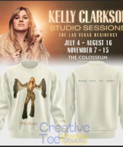 Kelly Clarkson Studio Sessions The Las Vegas Residency 2026 Edition Sweatshirt