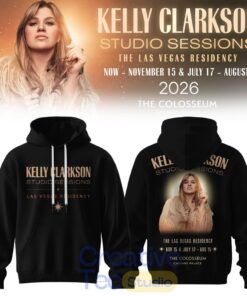 Kelly Clarkson Studio Sessions The Las Vegas Residency 2026 Special Hoodie Kelly Clarkson Studio Sessions The Las Vegas Residency 2026 Special Hoodie