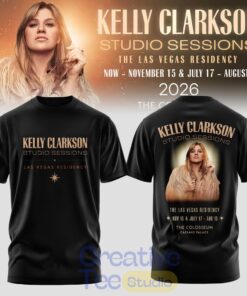 Kelly Clarkson Studio Sessions The Las Vegas Residency 2026 Special Tee